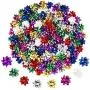 Tatuo 320 Pieces Mini Gift Bows Christmas Metallic Wrap Bows Self Adhesive Gifts Bows for Holiday Christmas Birthday Party Favor, 8 Colors Tatuo 320 Pieces Mini Gift Bows Christmas Metallic Wrap Bows Self Adhesive Gifts Bows for Holiday Christmas Birthday Party Favor, 8 Colors