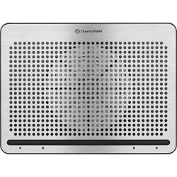 Thermaltake Massive A21 Aluminum Panel Single 200mm Fan 10”-17” Laptop Notebook Cooling Pad CL-N011-PL20BL-A, Black