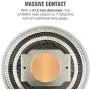 Cooler Master MasterAir G100M RGB Top Down Low Profile Mini ITX CPU Air Cooler, Copper Heat Column Base, Aluminum Fins, 92mm RGB Ring Fan, RGB Lighting for AMD Ryzen/Intel LGA1151 Cooler Master MasterAir G100M RGB Top Down Low Profile Mini ITX CPU Air Cooler, Copper Heat Column Base, Aluminum Fins, 92mm RGB Ring Fan, RGB Lighting for AMD Ryzen/Intel LGA1151