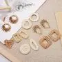 SUNNYCLUE 16pcs Handmade Rattan Woven Reed Cane Charms Connector Pendants Linking Rings Geometric Round Oval Bohemian Lightweight Circle for Straw Wicker Braid Earrings Jewelry Making NO Hole SUNNYCLUE 16pcs Handmade Rattan Woven Reed Cane Charms Connector Pendants Linking Rings Geometric Round Oval Bohemian Lightweight Circle for Straw Wicker Braid Earrings Jewelry Making NO Hole