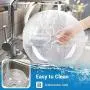 Microwave Splatter Cover, Microwave Cover for Food, Microwave Plate Cover Microwave Splatter Guard, Anti-Splatter with Steam Vents,11.8 Inch