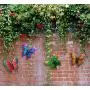 ShabbyDecor Metal Butterfly Wall Art Hanging Décor for Patio Garden Backyard Outdoor and Indoor Set of 4 ShabbyDecor Metal Butterfly Wall Art Hanging Décor for Patio Garden Backyard Outdoor and Indoor Set of 4
