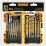 DEWALT Titanium Drill Bit Set, Pilot Point, 21-Piece (DW1361)