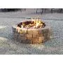 Onlyfire 30 Inches Black Steel Round Fire Pit Burner Ring, Tripple Ring Onlyfire 30 Inches Black Steel Round Fire Pit Burner Ring, Tripple Ring