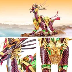 Piececool 3D Metal Model Kits, DIY Figure Model Kit-Auspicious Kirin, 3D Metal Puzzle for Adults, Great Birthday Gifts