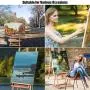 TANGKULA H-Frame Easel Wooden Height and Angle Adjustable Foldable Tilting Floor Studio Artist Easel Painting, Sketching, Display TANGKULA H-Frame Easel Wooden Height and Angle Adjustable Foldable Tilting Floor Studio Artist Easel Painting, Sketching, Display