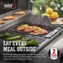 Weber 7658 Grill Griddle for Spirit Grills, Black
