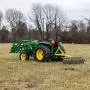 Titan Attachments 5-Ft Landscape Rake for Compact Tractors, Quick Hitch Compatible Tow-Behind Garden Tool Titan Attachments 5-Ft Landscape Rake for Compact Tractors, Quick Hitch Compatible Tow-Behind Garden Tool