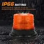 LED Strobe Light, 12V-24V Amber 40 LED Warning Safety Flashing Beacon Lights with Magnetic and 16 ft Straight Cord for Vehicle Forklift Truck Tractor Golf Carts UTV Car Bus LED Strobe Light, 12V-24V Amber 40 LED Warning Safety Flashing Beacon Lights with Magnetic and 16 ft Straight Cord for Vehicle Forklift Truck Tractor Golf Carts UTV Car Bus