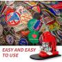 sunseen Button Maker Badge Machine with Free 500 Sets Button Parts Circle Cutter Rotate Badge Punch Press for DIY Badges (58mm)