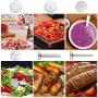 Meat Grinder Attachments for KitchenAid Stand Mixer, Home Use Metal Food Grinder Accessories,Meat Mixer Attachment, with 2 Sausage Stuffer Tubes