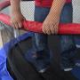 Skywalker Trampolines Mini Trampoline with Enclosure Net, 60 - Inch, Blue Skywalker Trampolines Mini Trampoline with Enclosure Net, 60 - Inch, Blue