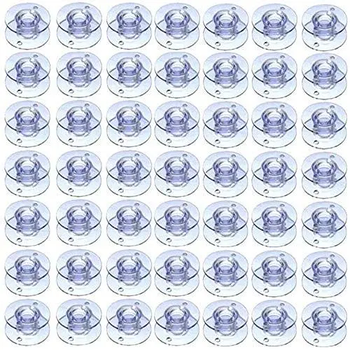 ZXUEZHENG Style SA156 Sewing Machine Bobbins for Brother - 50 Pack