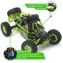 WLtoys RC Cars 1/12 Scale 2.4G 4WD High Speed Electric All Terrain Off-Road Rock Crawler Climbing Buggy RTR for Kids and Adults