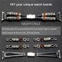 NIGHTCRUZ Compatible with Boho Fancy Apple Watch Band - Multilayer Leather Bracelet Vintage for Apple Watch Series 5/4/3 (2 Straps Brown, 38mm/40mm)