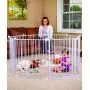 Regalo 192-Inch Super Wide Adjustable Baby Gate and Play Yard, 4-In-1, Bonus Kit, Includes 4 Pack of Wall Mounts Regalo 192-Inch Super Wide Adjustable Baby Gate and Play Yard, 4-In-1, Bonus Kit, Includes 4 Pack of Wall Mounts