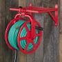 Liberty Garden 713 Revolution Multi-Directional Garden Hose Reel, Red