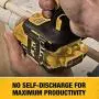 DEWALT 20V MAX Battery, Compact 2.0Ah Double Pack (DCB203-2), Yellow DEWALT 20V MAX Battery, Compact 2.0Ah Double Pack (DCB203-2), Yellow