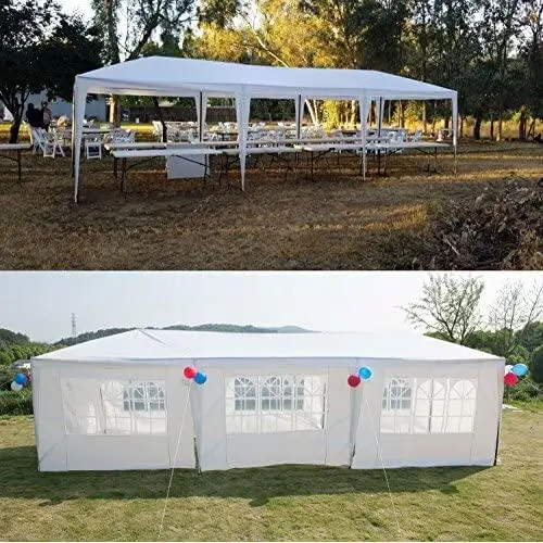 GOJOOASIS Wedding Canopy Tent Improved All Metal Frame 10x30 Outdoor Party Gazebo GOJOOASIS Wedding Canopy Tent Improved All Metal Frame 10x30 Outdoor Party Gazebo