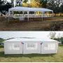 GOJOOASIS Wedding Canopy Tent Improved All Metal Frame 10x30 Outdoor Party Gazebo GOJOOASIS Wedding Canopy Tent Improved All Metal Frame 10x30 Outdoor Party Gazebo