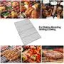 LANEJOY Barbecue Wire Mesh, Stainless Steel BBQ Grill Mat, Multifunction Grill Cooking Grid Grate 2 Pack （23.215.7）