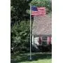Fiberglass Flagpole 20 Ft. White Fiberglass 3 Section Flagpole has Exceptional Strength, Villager III Kit Fiberglass Flagpole 20 Ft. White Fiberglass 3 Section Flagpole has Exceptional Strength, Villager III Kit