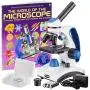 AmScope M162C-2L-PB10-WM''Awarded 2018 Best Students and Kids Microscope Kit'' - 40X-1000X Dual Light All Metal Microscope with Slides and Microscope Book AmScope M162C-2L-PB10-WM''Awarded 2018 Best Students and Kids Microscope Kit'' - 40X-1000X Dual Light All Metal Microscope with Slides and Microscope Book