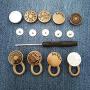 Instant Replacement Jeans Buttons,Adjustable Pant Button for Women Men Jeans Skirts Trousers Collars No-Nail No-Sew