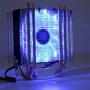 LED 4 Heat Pipe Quiet CPU Cooler Cooling Fan Heat Sink For Intel LGA 1151 1155 775 1156 AMD (blue)