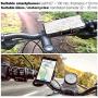 Tiakia Bike Phone Mount - Universal Motorcycle Mount Anti Shake & 360° Rotation, Face & Touch ID Bicycle Phone Holder Compatible with Samsung Galaxy S9/S8 Plus / Google Pixel / iPhone (Black + orange)