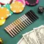 Mudder 40 Pieces Metal Cribbage Pegs Giant Cribbage Pegs Cribbage Pins for Friends and Family Traditional Cribbage Board Game Fit 1/8 Holes, 4 Colors
