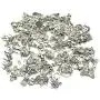 JIALEEY Wholesale 100 PCS Mixed No Repeated Silver Pewter Smooth Metal Charms Pendants DIY for Necklace Bracelet Dangle Jewelry Making and Crafting, Animal Charms JIALEEY Wholesale 100 PCS Mixed No Repeated Silver Pewter Smooth Metal Charms Pendants DIY for Necklace Bracelet Dangle Jewelry Making and Crafting, Animal Charms