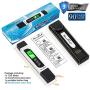 Water Quality Tester, Accurate and Reliable, HoneForest TDS Meter, EC Meter & Temperature Meter 3 in 1, 0-9990ppm, Ideal Water Test Meter for Drinking Water, Aquariums, etc.