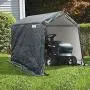 Quictent Storage Shelter 6 x 6- Feet Outdoor Carport Shed Heavy Duty Car Canopy Grey