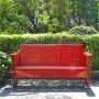 Crosley Furniture Bates Sofa Glider - Red Crosley Furniture Bates Sofa Glider - Red