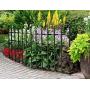 Panacea Products 87103 30''X37'' Metal Fence, 30x37 inches, Black Panacea Products 87103 30''X37'' Metal Fence, 30x37 inches, Black