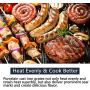 Hongso 18 1/4 x 24 3/4 Inch Porcelain Cast Iron Cooking Grill Grates for Charbroil 463241314, 463241313, 463247109, 466241313, 466241314, 466242014, 466242314, Tru-Infrared 3 Burner Grills, PCB007