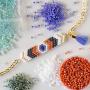 Miyuki Delica Seed Beads Bundle: Size 11/0, Palette Collection DB41, DB148, DB602
