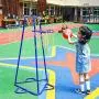 Anditt Kids Basketball Hoop Portable Basketball Stand with 4 Hoops at Varying Heights and 3 Balls Toy Set for Age 3 Years and Up for Toddlers Indoor and Outdoor Sport Games (Blue) Anditt Kids Basketball Hoop Portable Basketball Stand with 4 Hoops at Varying Heights and 3 Balls Toy Set for Age 3 Years and Up for Toddlers Indoor and Outdoor Sport Games (Blue)