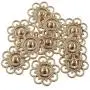 JCBIZ 10 Sets of Metal Sewing Buttons Metal Snap Buttons Clasp Buttons Hollow Flower Sewing Press Studs Buttons Coat Buttons Golden JCBIZ 10 Sets of Metal Sewing Buttons Metal Snap Buttons Clasp Buttons Hollow Flower Sewing Press Studs Buttons Coat Buttons Golden