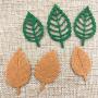 6PCS Leaves Metal Cutting Die Stencil Template Christmas Birthday Wedding DIY Crafts Scrapbook Album Paper Card Handmake Embossing