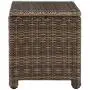 Crosley Furniture KO70051WB-NV Bradenton Outdoor Wicker 5-Piece Set (Sofa, 2 Arm Chairs, Side & Coffee Table), Brown with Navy Cushions Crosley Furniture KO70051WB-NV Bradenton Outdoor Wicker 5-Piece Set (Sofa, 2 Arm Chairs, Side & Coffee Table), Brown with Navy Cushions
