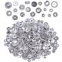 100 Gram Bali Style Antique Tibetan Silver Findings Jewelry Making DIY Metal Alloy Spacer Beads Deluxe New Mix 200-260pcs