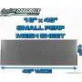 CCG 16''x48'' Small Perforated Grill Mesh Sheet - Gloss Black CCG 16''x48'' Small Perforated Grill Mesh Sheet - Gloss Black