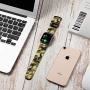Fintie Band Compatible with Apple Watch 44mm 42mm Series 6/5/4/3/2/1 iWatch SE, Lightweight Breathable Woven Nylon Sport Wrist Strap with Metal Buckle Compatible All Versions 44mm 42mm Apple Watch