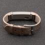 Henoda Replacemnt Leather Bands Compatible with Fitbit Alta/Fitbit Alta HR, Classic Genuine Leather Wristband, Small Large, No Tracker