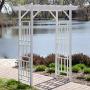 Dura-Trel 11179 Wellington Arbor, White