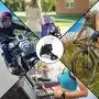 Bike & Motorcycle Phone Mount, Adjustable Anti Shake Metal Bicycle Motorcycle Phone Holder for iPhone X/XR/XS/8/7/6 Plus Samsung Galaxy S9/S8/S7/S6 GPS, Holds Devices up to 3.7'' Width (Black) Bike & Motorcycle Phone Mount, Adjustable Anti Shake Metal Bicycle Motorcycle Phone Holder for iPhone X/XR/XS/8/7/6 Plus Samsung Galaxy S9/S8/S7/S6 GPS, Holds Devices up to 3.7'' Width (Black)