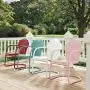 Crosley Tulip 2 Piece Chair Set Pastel Blue Satin Crosley Tulip 2 Piece Chair Set Pastel Blue Satin