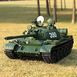 HOOBEN 1:16 T55A Russian T-55 A Medium Tank RC Dynamic Tanks KIT with Metal Gearbox, Metal Barrel,Metal Sprocket and Idler and Metal Suspension C6602K 1/16